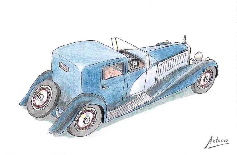 Bugatti T-41 Royale Coup de Ville Binder (1938)